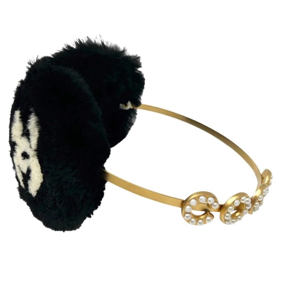 CHANEL VINTAGE EARMUFFS - Picture 4 of 6